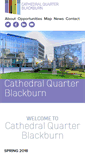 Mobile Screenshot of cathedralquarterblackburn.com